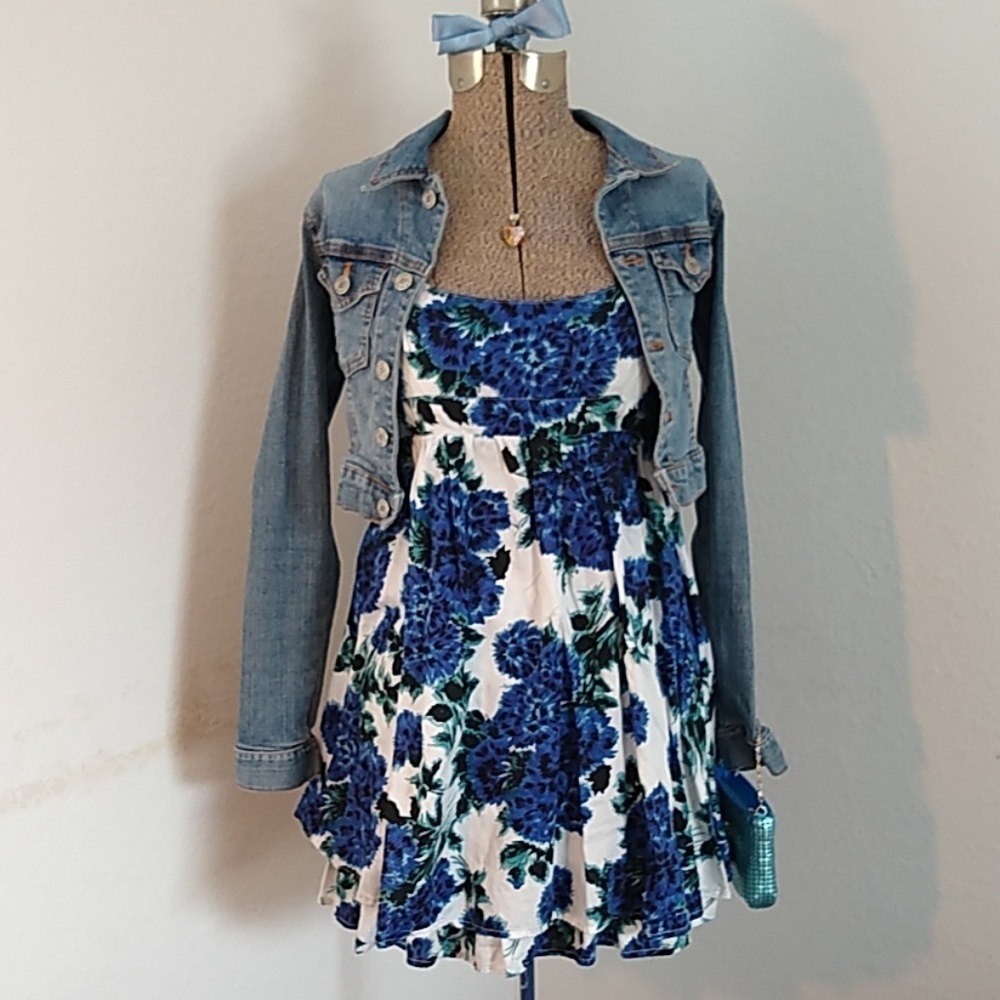 Nine Planet Denim Mini Jacket